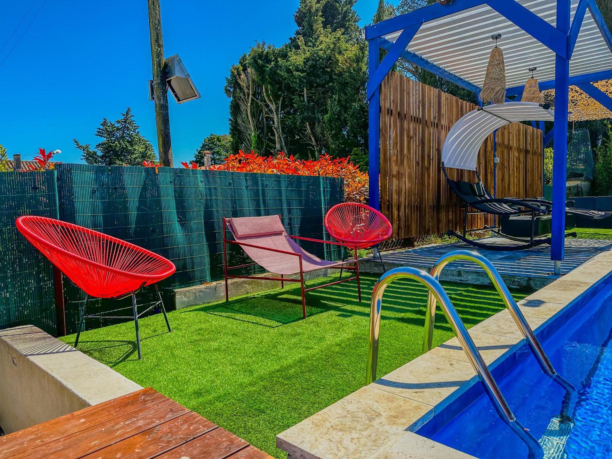Loft Modern Avec Jardin Piscine Et Pool House Villa Lavalette Exterior photo